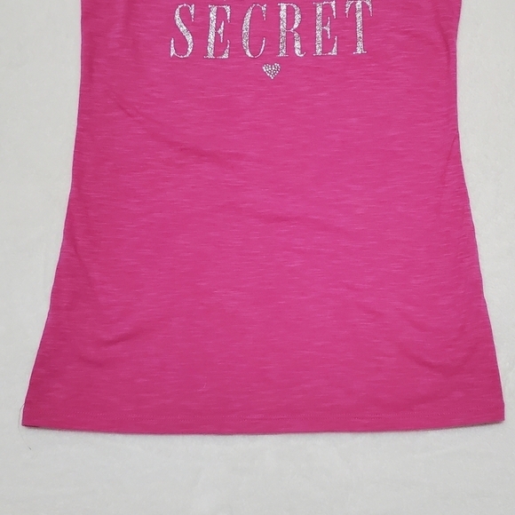 Rare Vintage Y2K Victoria's Secret Silver Glitter Racerback Tank Flare Pants Set - Picture 7 of 16